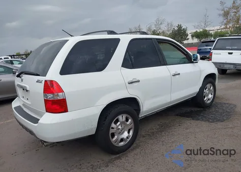 2002 Acura Mdx from USA, damaged, VIN 2HNYD18242H532962
